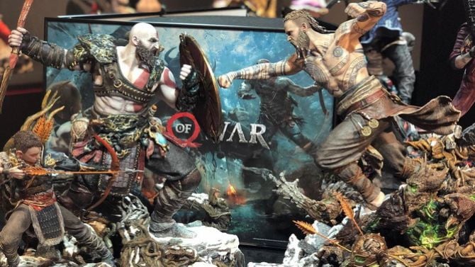 God of War : Des statuettes divines se découvrent chez Prime 1 Studio