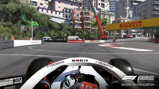 F1 2019 : Comparatif F1 2018 et F1 2019 à Monaco en images