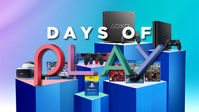 Sony annonce les Days of Play, 11 jours de promotions PS4 et PSVR, les détails