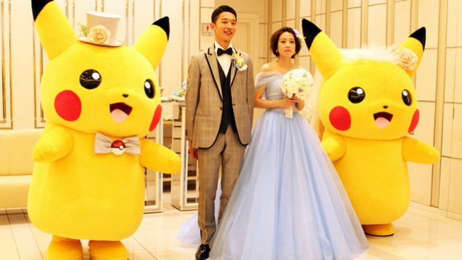 Envie de vous marier officiellement aux couleurs de Pokémon ? Facile : direction le Japon !
