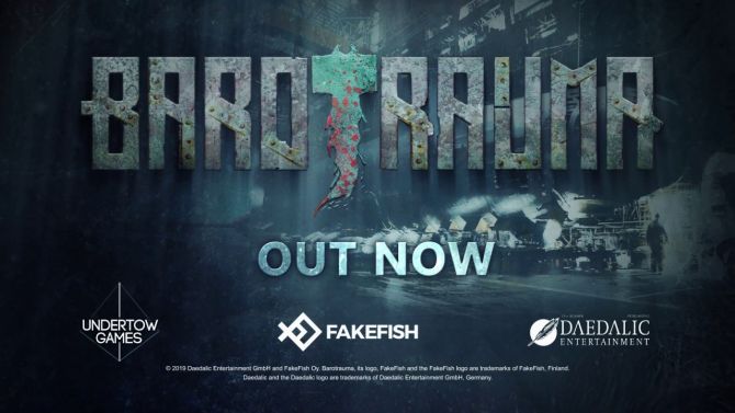 Barotrauma est désormais disponible sur Steam