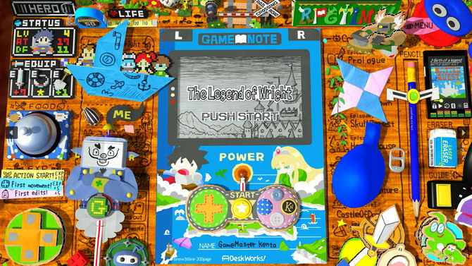 E3 2019 : RPG Time The Legend of Wright, le jeu fait à la main qui nous fait de l'oeil