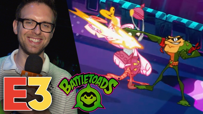 E3 2019 : On a joué à Battletoads, un retour coloré dans les années 90