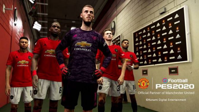 eFootball PES 2020 annonce un partenariat avec Manchester United dans une incroyable vidéo