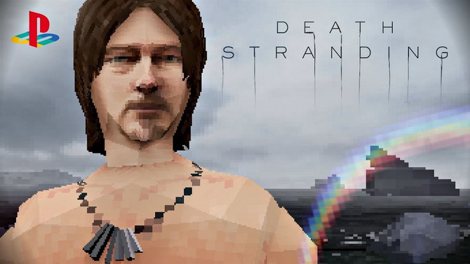 Death Stranding : Le tout premier trailer recréé façon PS1, bluffant !