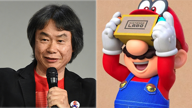 Selon Miyamoto, Nintendo n'est pas en retard sur la réalité virtuelle