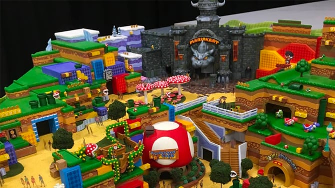 Super Nintendo World : Des maquettes révèlent l'apparence des zones dans les parcs Universal