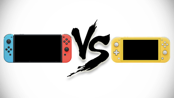 Switch Lite vs Switch : Poids, taille, autonomie, jeux compatibles, le comparatif