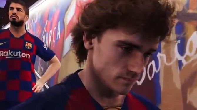 Griezmann officiellement au Barça, le champion du monde présenté dans eFootball PES 2020