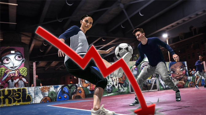 FIFA 20 : L'action d'EA dévisse après l'annonce de la Juventus exclusive à PES 2020