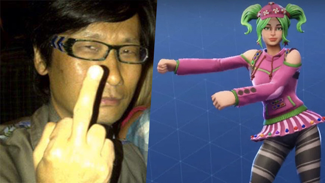 Fortnite sèchement taclé par Hideo Kojima