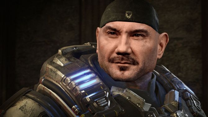 Film Gears of War : Dave Bautista a tout tenté pour jouer Marcus Fenix, mais c'est mal barré