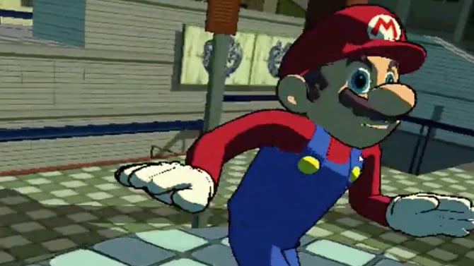 Mario et Sonic jouables dans... Jet Set Radio Future, les vidéos de mods inattendus