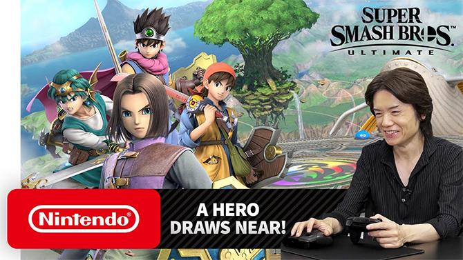 Super Smash Bros. Ultimate : Les héros de Dragon Quest arrivent dès demain