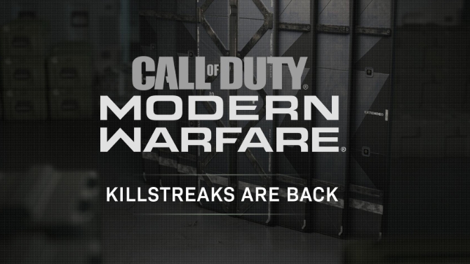 Call of Duty Modern Warfare : Les killstreaks seront présents en multijoueur