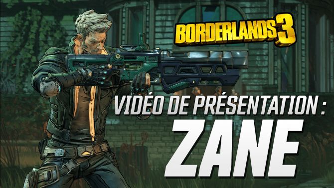 Borderlands 3 introduit son personnage Zane en vidéo