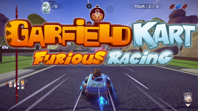 Garfield Kart Furious Racing s'annonce, sortie prévue pour cette année