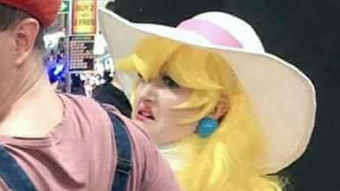 L'image du jour : Comment dégoûter Peach