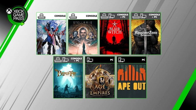 Gamescom 2019 : Nouvelle salve de jeux Xbox Game Pass annoncée, dont Devil May Cry 5