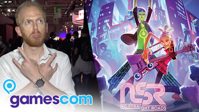 Gamescom 2019 : On a joué à No Straight Roads, le jeu qui veut sauver le ro(ux)ck'n roll