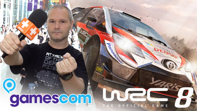 Gamescom 2019 : On a pris le volant de WRC 8, et il y a bien une équipe derrière un pilote