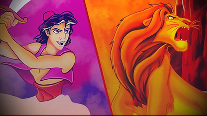 Aladdin et Le Roi Lion montre d'autres images "classiques"
