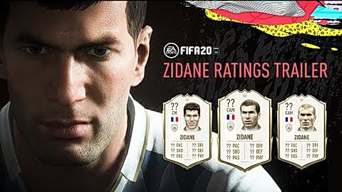 FIFA 20 : Les cartes et les notes de Zidane dans FUT révélées