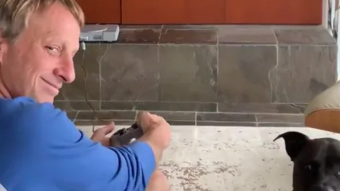 L'image du jour : Tony Hawk qui joue Tony Hawk dans Tony Hawk's Pro Skater