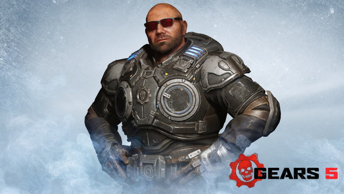 Gears 5 : Dave Bautista s'annonce comme personnage jouable