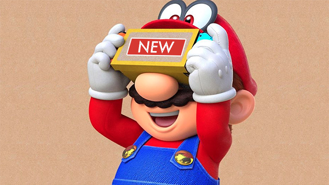 Nintendo dépose un nouveau brevet pour un casque VR sur Switch, sans carton : Les infos