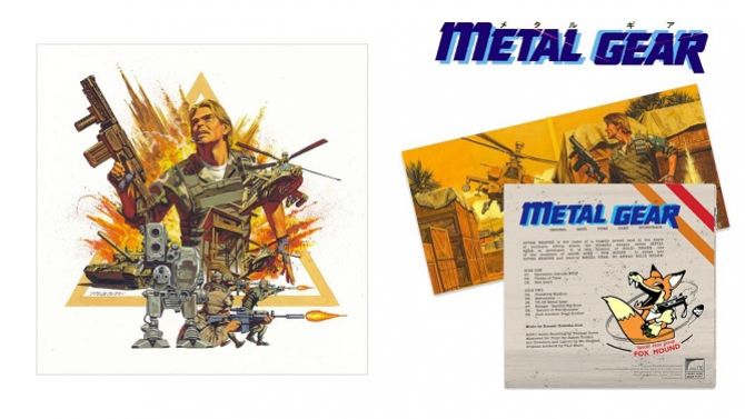 La musique de Metal Gear MSX2 arrive en vinyle 45T