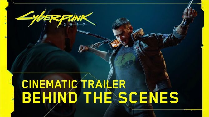 Cyberpunk 2077 montre le Making Of de la cinématique et l'énorme travail abattu