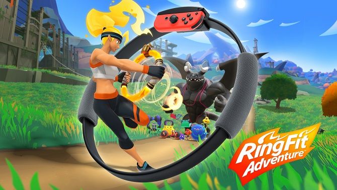 Nintendo Switch : Ring Fit Adventure s'annonce, l'expérience qui va vous faire mouiller le maillot