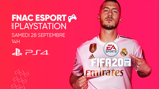 La Fnac et PlayStation à l'heure de l'eSport : Défiez-vous sur FIFA 20 et gagnez de nombreux lots !