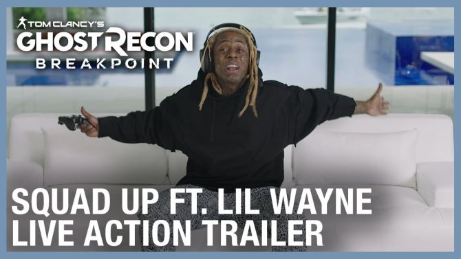 Ghost Recon Breakpoint : Un trailer live action avec Lil Wayne se montre