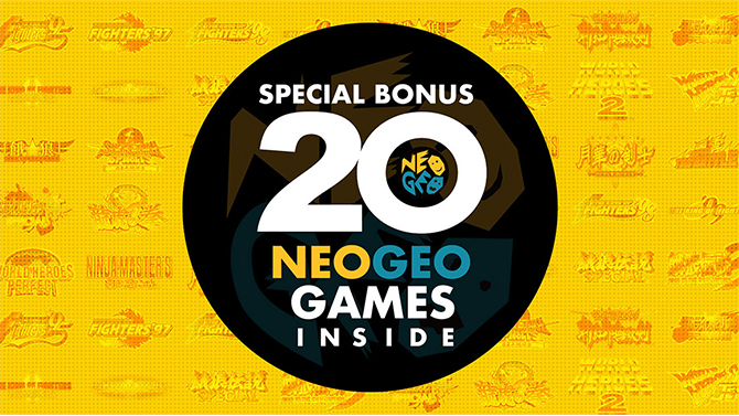 Neo Geo Arcade Stick Pro : SNK dévoile la liste des 20 jeux intégrés