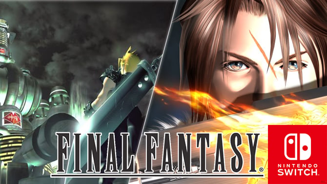 Final Fantasy VII et Final Fantasy VIII Remastered arrivent en boîte, oui, mais sur Switch