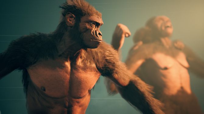 Ancestors The Humankind Odyssey parle exploration et grand singe