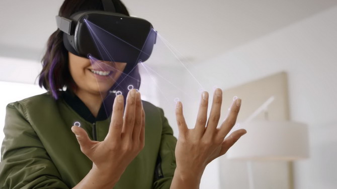 Oculus Quest : Reconnaissance des mains et connexion au PC annoncées