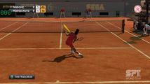 Virtua Tennis 2009 monte au filet en images