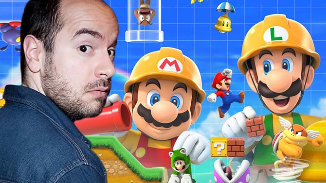 Bref, Kyan Khojandi a créé de nouveaux niveaux pour Super Mario Maker 2