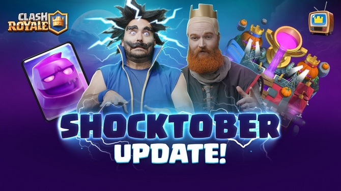 Clash Royale : Les changements à venir en saison 4 "Shocktober", sur le thème d'Halloween