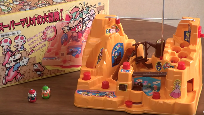 L'image du jour : Un jouet "contre-la-montre" Mario sorti dans les années 80