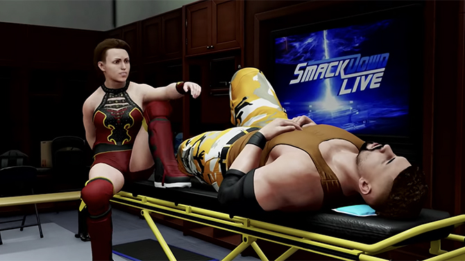 WWE 2K20 présente les héros mixtes de son mode Ma Carrière en vidéo