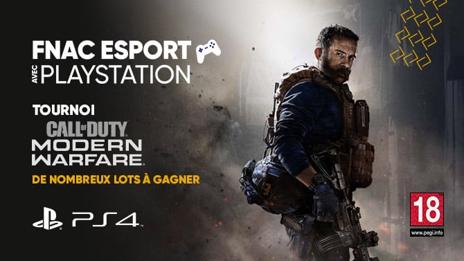La Fnac à l'heure de l'eSport : Défiez-vous sur Call of Duty Modern Warfare et gagnez une PS4 !