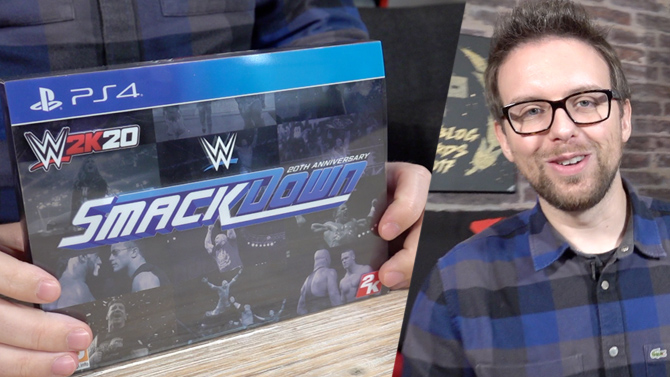 WWE 2K20 : On unboxe l'édition collector Smackdown 20th Anniversary