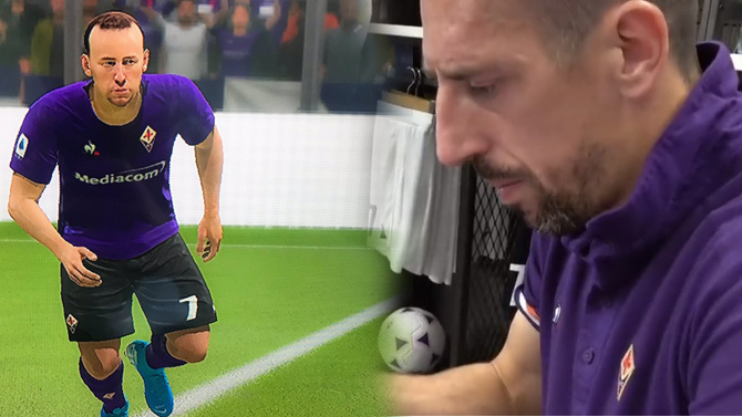 Twitter : Franck Ribéry méconnaissable dans FIFA 20, PES 2020 en renard des surfaces