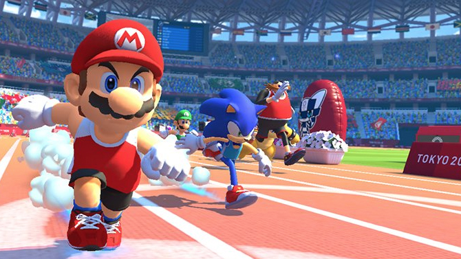 Nintendo Switch : Une démo européenne pour Mario & Sonic aux Jeux Olympiques Tokyo 2020