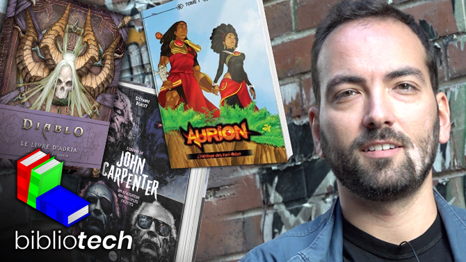Bibliotech #006 : John Carpenter, Diablo et la BD Aurion, vos livres de la rentrée