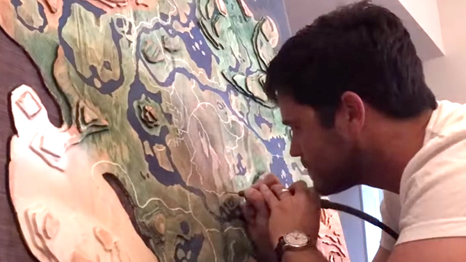 L'image du jour : 65h pour recréer la map de Zelda BOTW, le résultat est phénoménal